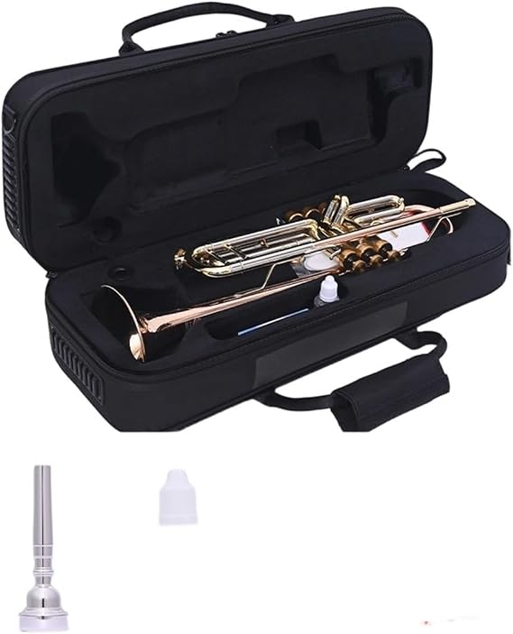 Professional Trumpet B flat Phosphor Bronze Trumpet Instrument Orchestra Band Professional Performance Level
