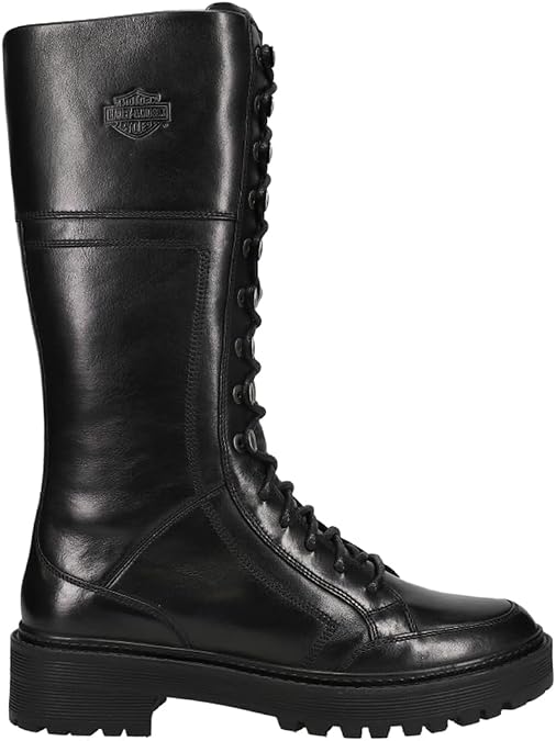 HARLEY-DAVIDSON FOOTWEAR Women's Dalwood 12" Lace Motorcycle Boot