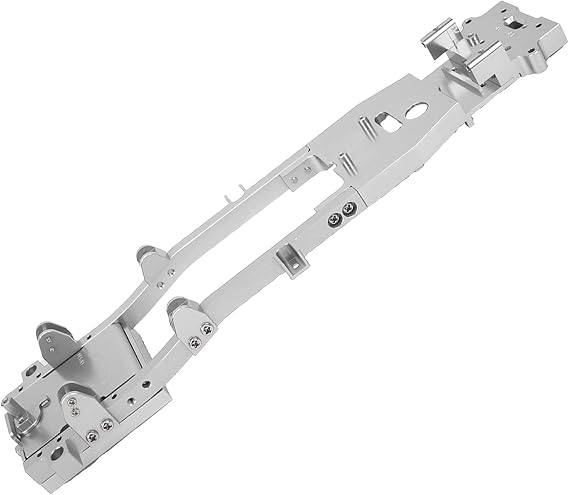 Chassis Frame for WPL D12, RC Chassis Frame Stable Performance for WPL D12 1/10 Remote Control Car(Silver)