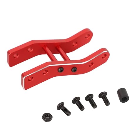 RC Upper Deck Connector, for MST RMX RRX 2.0 2.5S Drift Car, Aluminum Alloy Upper Decks Connector, Lightweight Structure, Enhanced Stability, for 1:10 Scale Models