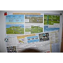 FTS Private Pilot Flight Training Posters: 2-Piece Visualized Training Set- FAA Private Pilot Training Study Guide & Private Pilot Visualized Flight Training Maneuvers.