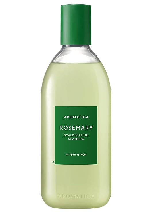 AROMATICA Rosemary Scalp Scaling Shampoo for Hair Growth
