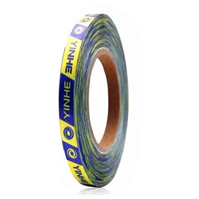 Galaxy 10mm Wide Edge Tape Large Roll for Table Tennis Racket Blue