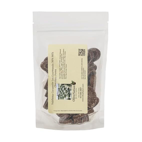 Valrhona Caramelia Milk Chocolate Feve 18 lbs