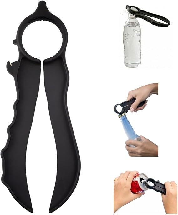 Anti-Slip Bottle Opener | Black | Mobiclinic