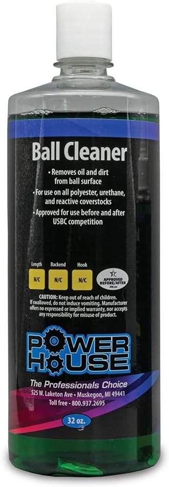 Ebonite Bowling Products Ebonite Powerhouse Ball Cleaner - Quart