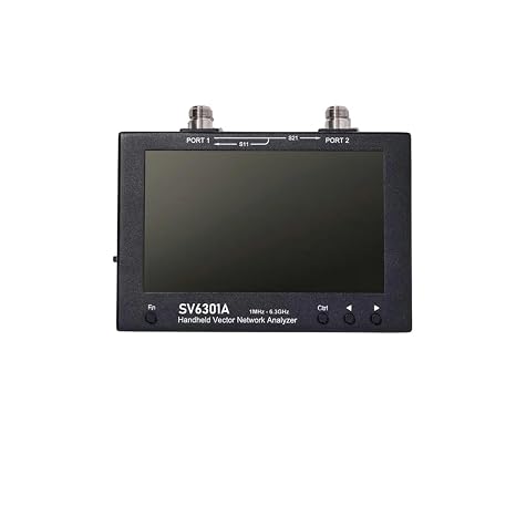 Spectrum Analyzer, SV6301A 6.3GHz Handheld Vector Network Analyzer VNA,S11 50dB,S21 75dB,8GB Storage