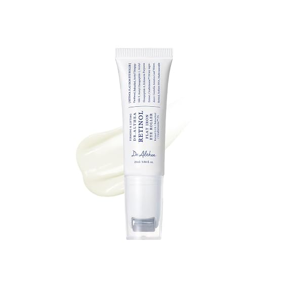Dr.Althea Retinol Flat Iron Eye Roller, Korean Vegan Skin Care, 0.84 fl oz