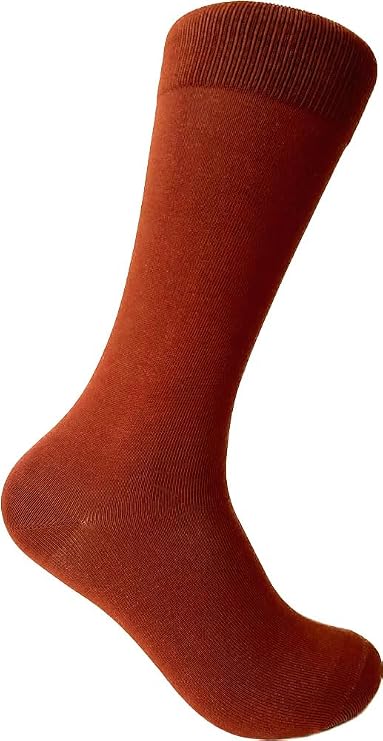 Triple M Plus Solid Color Dress socks,