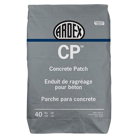 ARDEX CP Portland Concrete Patch Fill Repair Mortar 40 lb Bag Fast-Setting