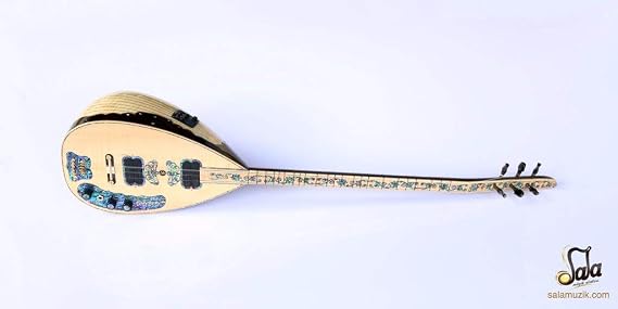 Special Long Neck Maple Electric Electro Baglama Saz SES-203N
