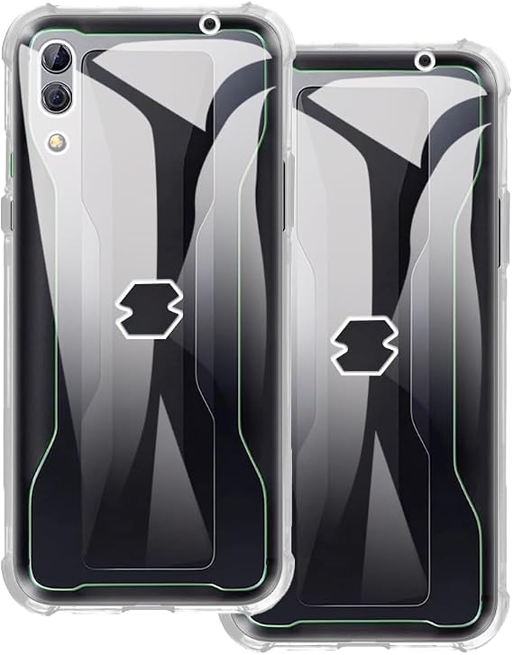2-Pack TPU Case for Black Shark 2 Pro - Clear