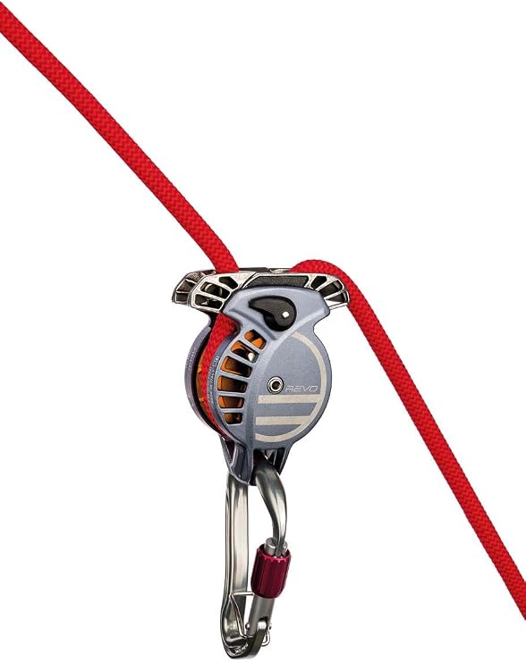 Wild Country Revo Rock Climbing Belay Device | Auto-Locking, Panic-Proof Mechanism for Sport & Gym Climbing