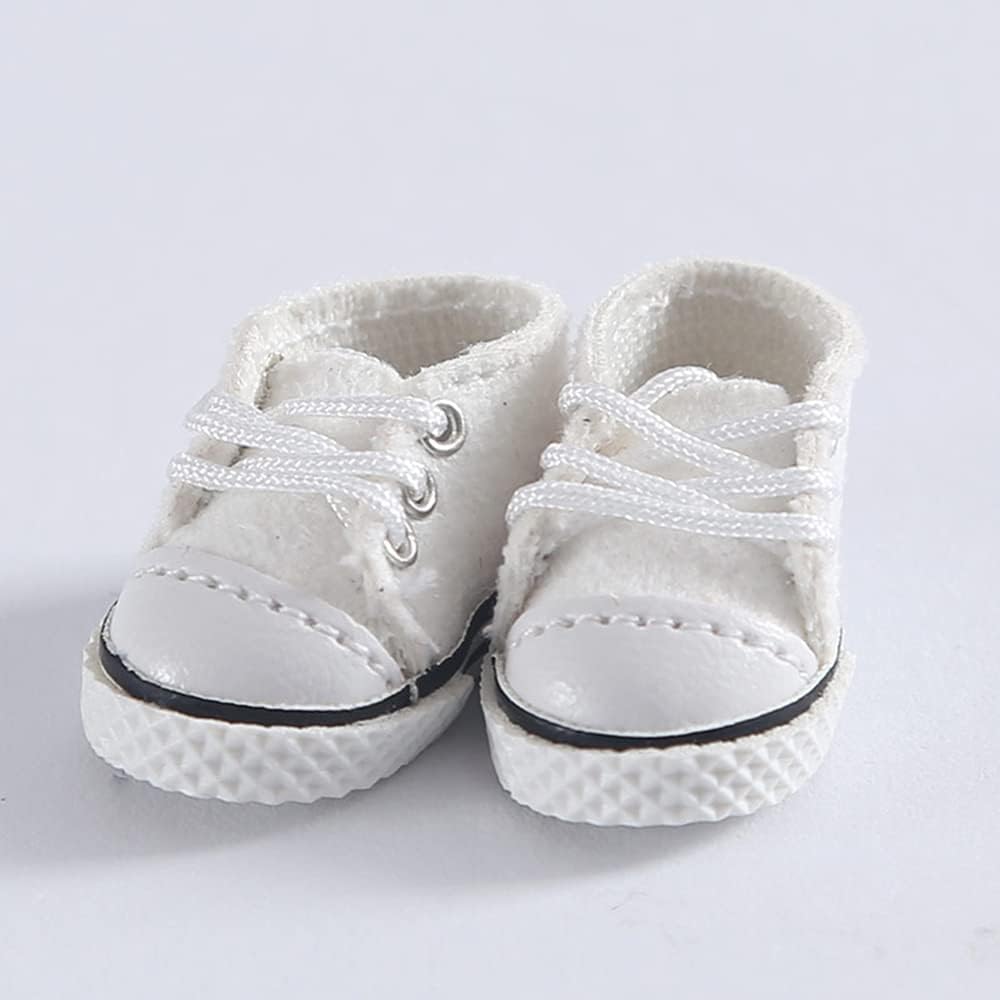 BJD Doll Shoes Casual Shoes for OB11,GSC,Molly,Holala,112bjd Shoes Doll Toy Accessories White