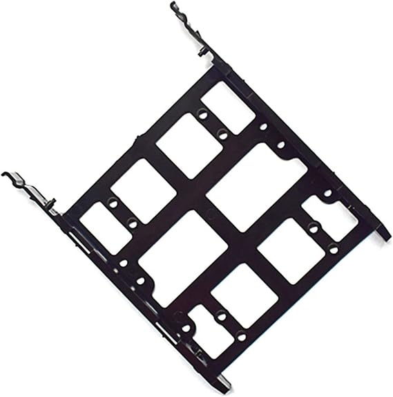 Plastic 2.5 inch / 3.5 inch SSD HDD Metal Mounting Adapter Bracket PC Hard Drive Enclosure Tray Holder Desktop