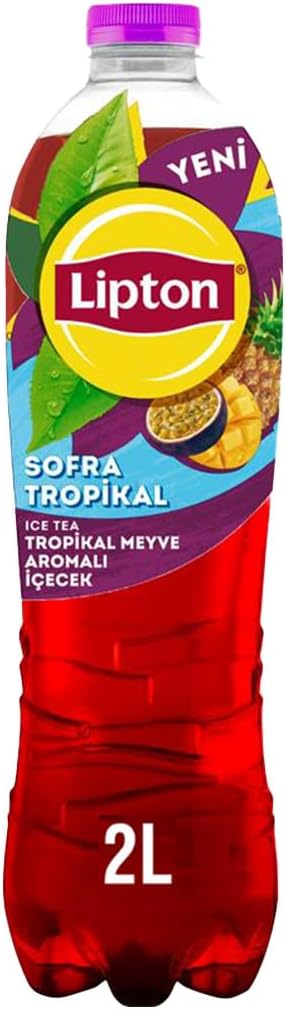 Lipton Ice Tea Tropikal Meyve Aromalı Soğuk Çay, Pet, 2 Litre