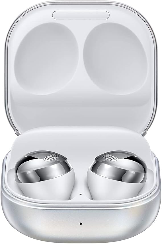 Samsung Galaxy Buds Pro, True Wireless Earbuds w/Active Noise Cancelling (Wireless Charging Case Included), Phantom Silver (International Version)