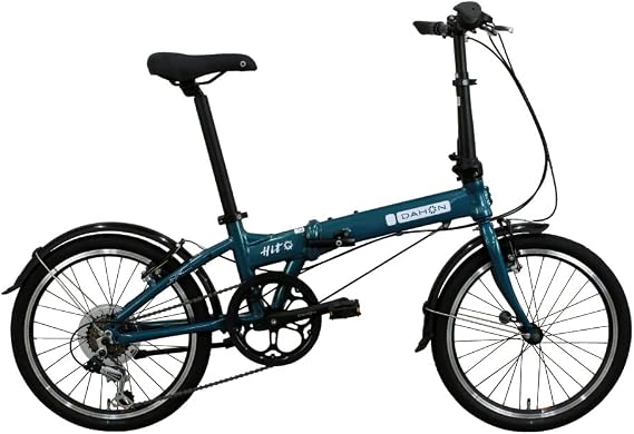 DAHON Hit Folding Bicycle, 2024 Model, Compact, Lightweight, 20-Inch, 6-Speed Gear, Alloy Frame