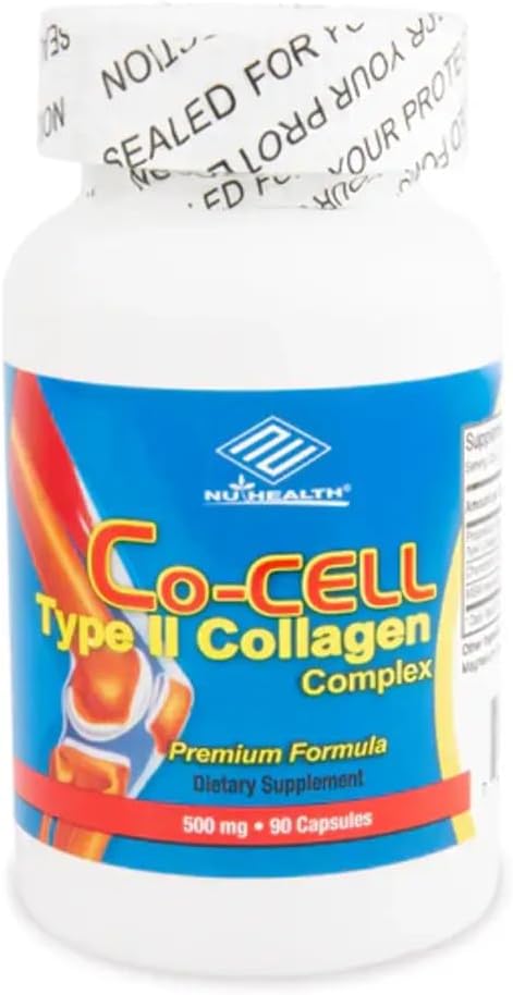 Nu Health Co-Cell Type II Collagen, Chondroitin MSM, joint support , 90 Cap