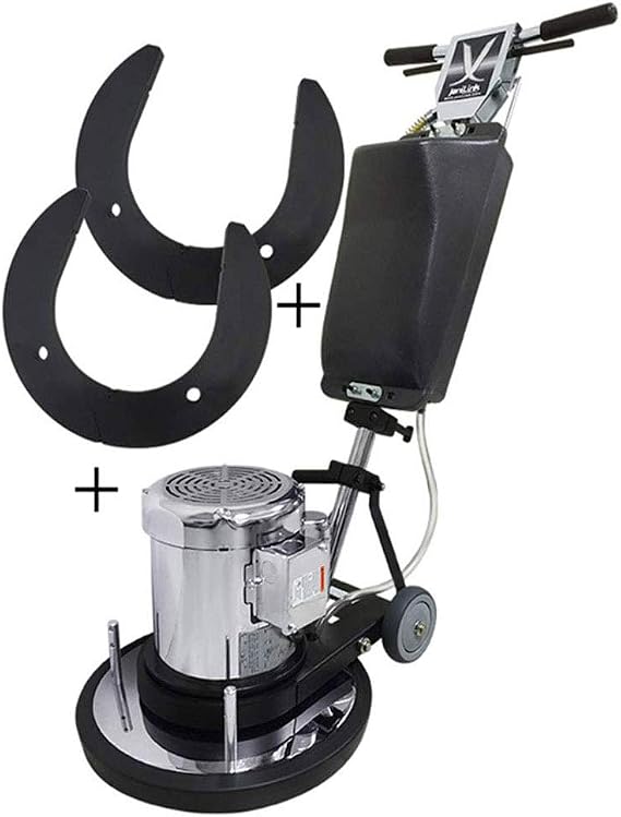 Bulldozer Multi-Function Marble Floor Buffer 20" w/ Two Horseshoe Weights Included Professional Stone Concrete Stripping Grinding Polishing