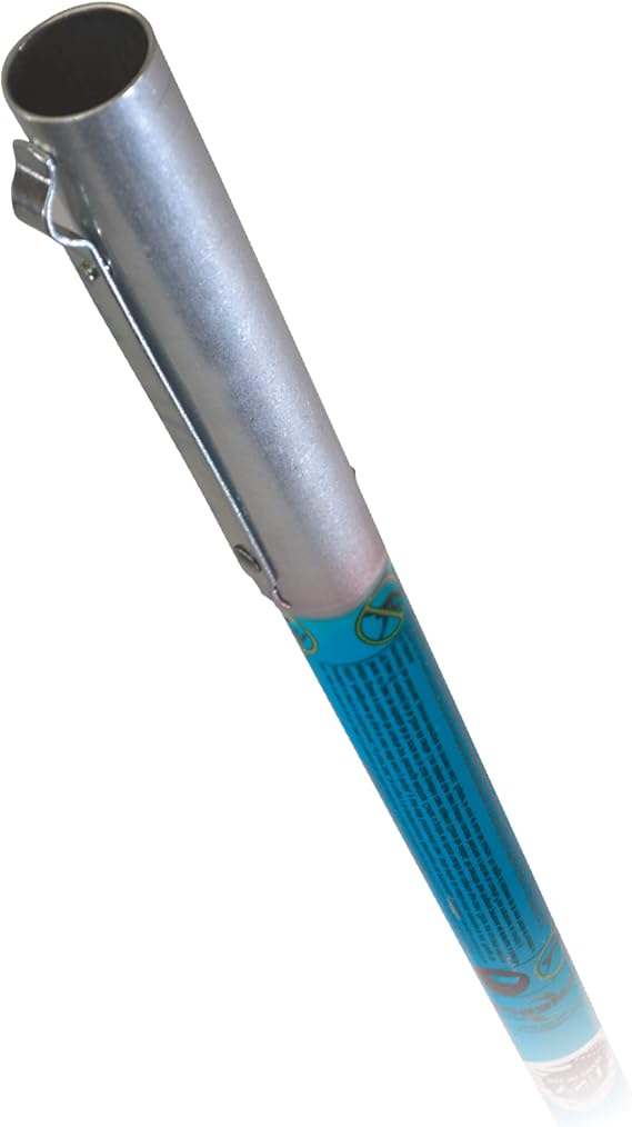 Jameson BL-6 Fiberglass Extension Pole, 6-Foot Lightweight Hollow Core Tree Trimming Pole with Male & Female Ferrules, Blue