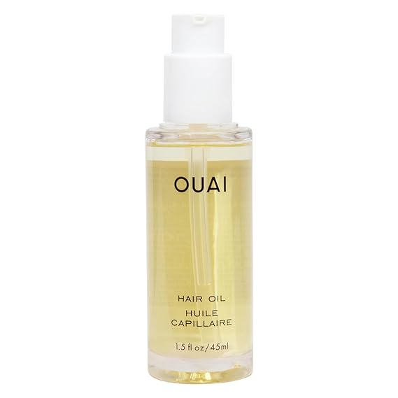 OUAI Hair Oil - Heat Protectant for Hair to Help Reduce Frizz (1.5 Fl Oz)