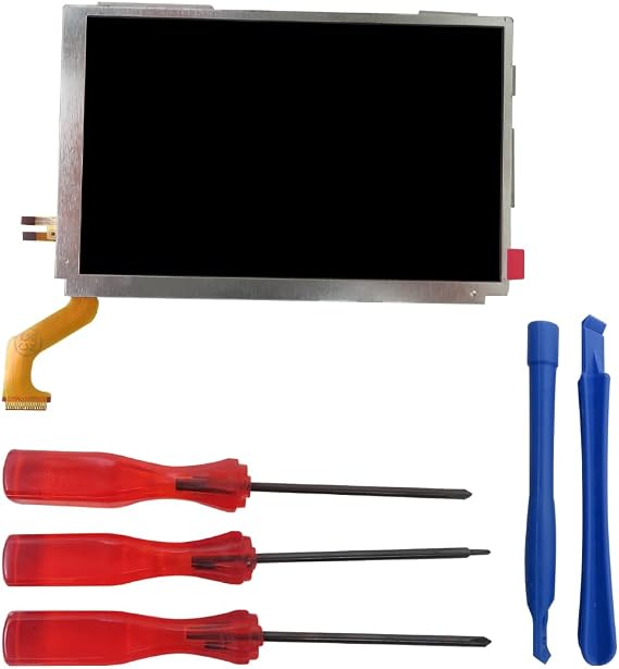 Top Upper LCD Screen Display Replacement W/Tools for Nintendo 3DS XL