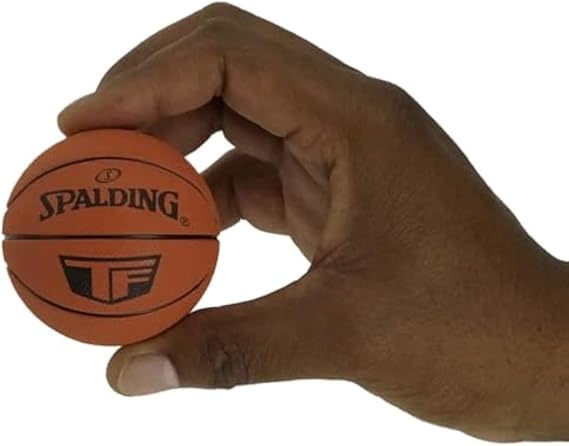 Spalding 51161 Spaldeen High-Bounce Ball - NBA Basketball Design, Orange