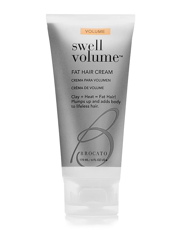Brocato Swell Volume Hair Cream, Volumizing & Thickening Cream, 6 Oz