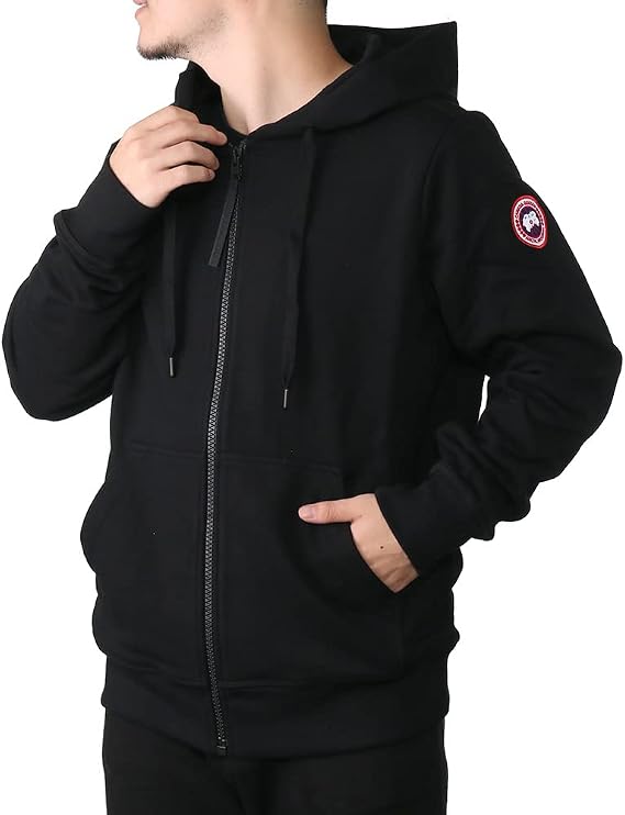 Canada Goose 7401M Men's Hooded Zip Up Blouson Huron Full Zip Hoodie