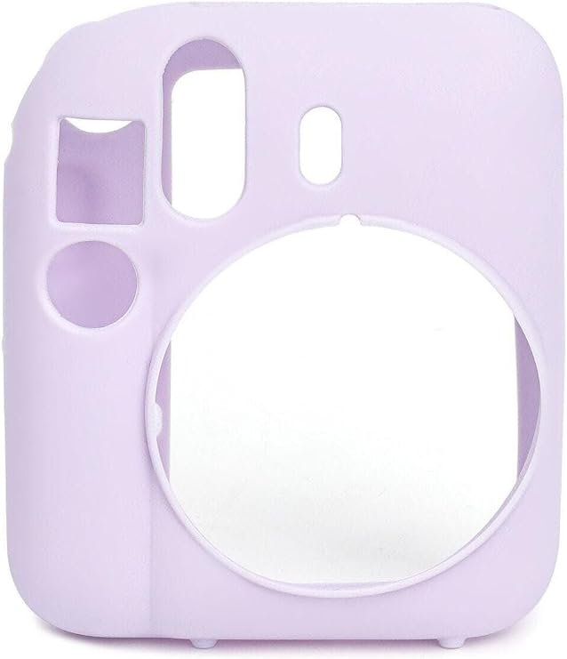 Instax Mini 12 Machine Compatible Lilac Protective Silicone Case