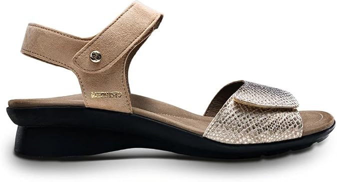 Mephisto Women's Pattie Beige/Medium / 9 | Elegant women's sandal perfect for warm-weather events.
