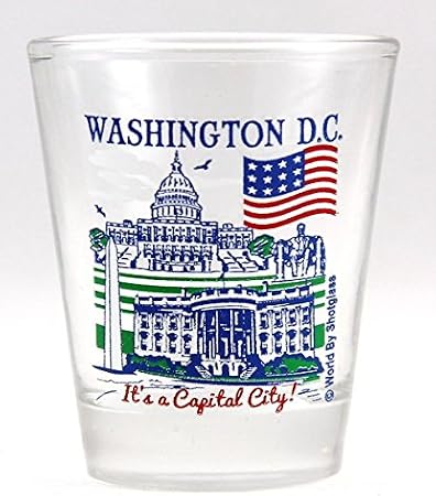 Washington DC Great American Cities Collection Shot Glass
