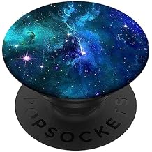Blue Galaxy Popsocket Cool Jade Blue PopSocket Blue Galaxy PopSockets Adhesive PopGrip