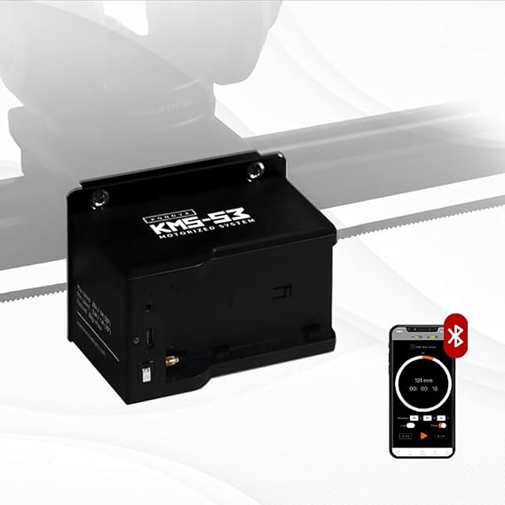 Konova New Motorized System KMS-S3 Wireless Bluetooth Connection for Live Motion and Timelapse Compatible with All Konova Sliders Super Quiet