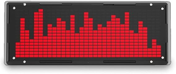 for SPECTRUM Analyser 32 VU Meter Indicator Music for SPECTRUM Analyzer Sets LED Light That Reacts To Sound Frequencies(Red)
