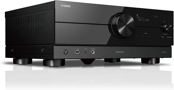 Yamaha RX-A2A AVENTAGE 7.2-Channel AV Receiver 8K and 4K120 HDMI, eARC, Dolby Atmos, DTS:X, Wi-Fi, Bluetooth, MusicCast