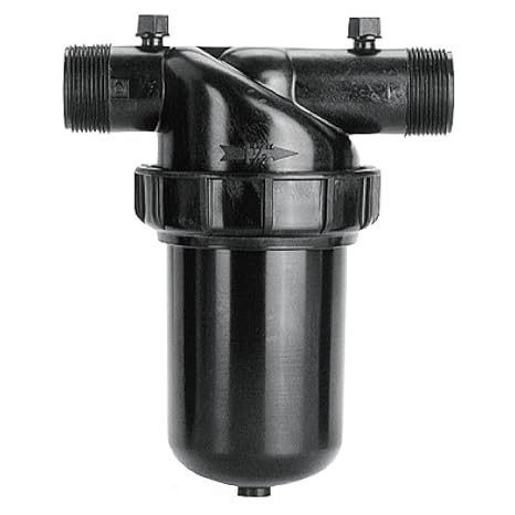 Netafim 1-1/2" MPT Disc Filter (120 Mesh/125 Micron) - Red Filter Element