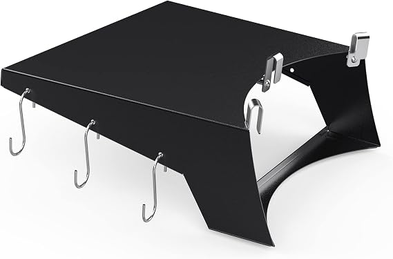 Stanbroil Grill Table Shelf Fits Weber 22" Charcoal Grill & Similar Sizes | Grill Accessories for Weber Master-Touch & Original Kettle & Original Kettle Premium Charcoal Grill