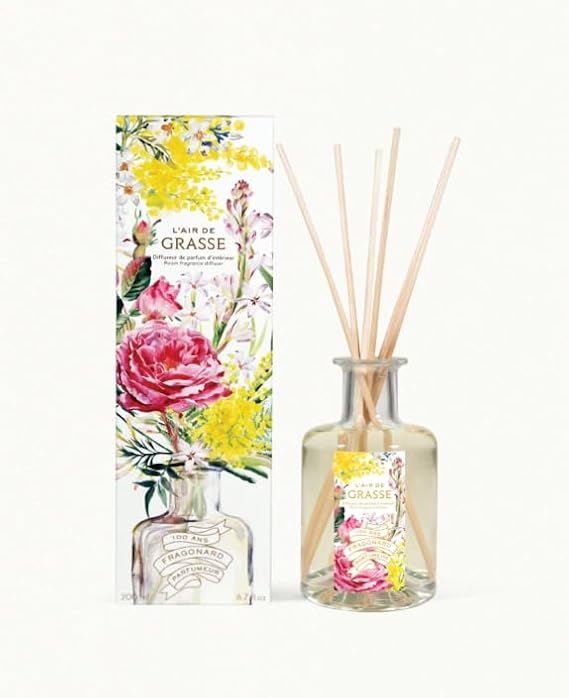FRAGONARD PARFUMEUR L'Air de Grasse Room Diffuser & 10 Sticks