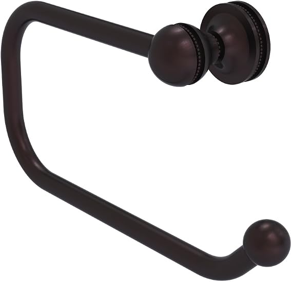Allied Brass MA-24E-ABZ Mambo Collection European Style Toilet Tissue Holder, Antique Bronze