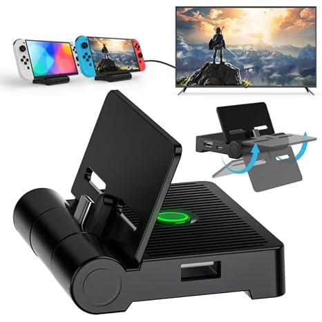 Portable Docking Station Compatible with Nintendo Switch 1/OLED