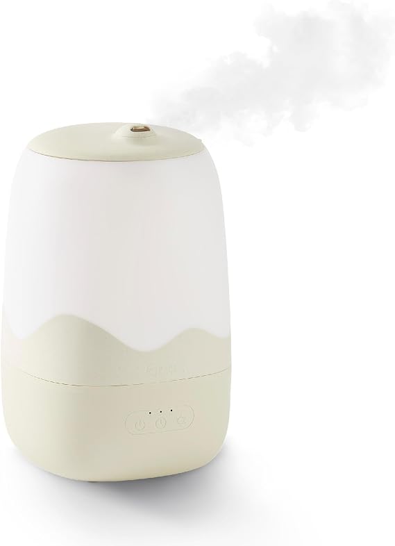 Babymoov 3-in-1 Wave Humidifier - Cool Mist, Night Light, Oil Diffuser