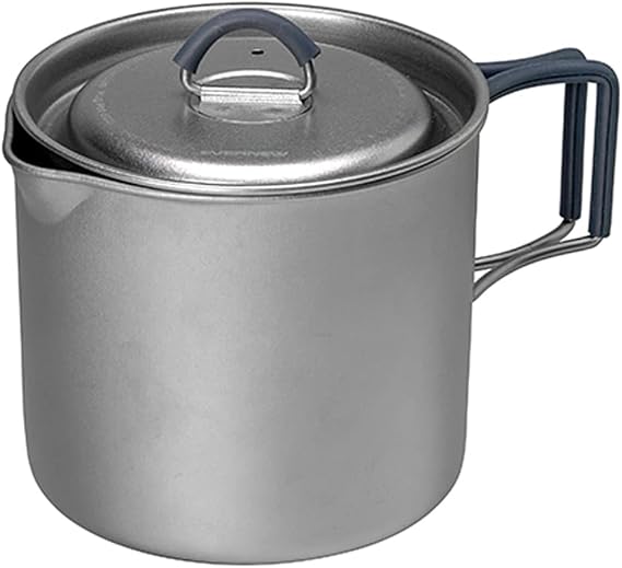 EVERNEW Titanium Cookware with Storage Bag MP500 Flat ECA620