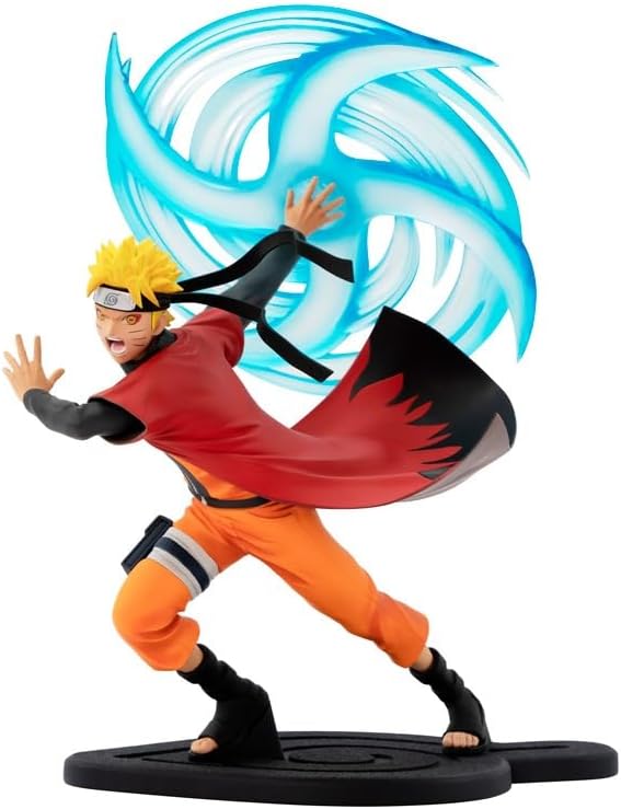 ABYSTYLE Studio Naruto Shippuden Anime Figure - 7.1" Naruto Rasengan Collectible - Perfect Room Decor & Home Decor for Manga Fans