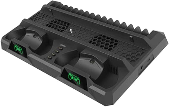 Ps4 Slim Ps4 Pro Dual Fan Vertical Cooler and Arm Charger Game Storage