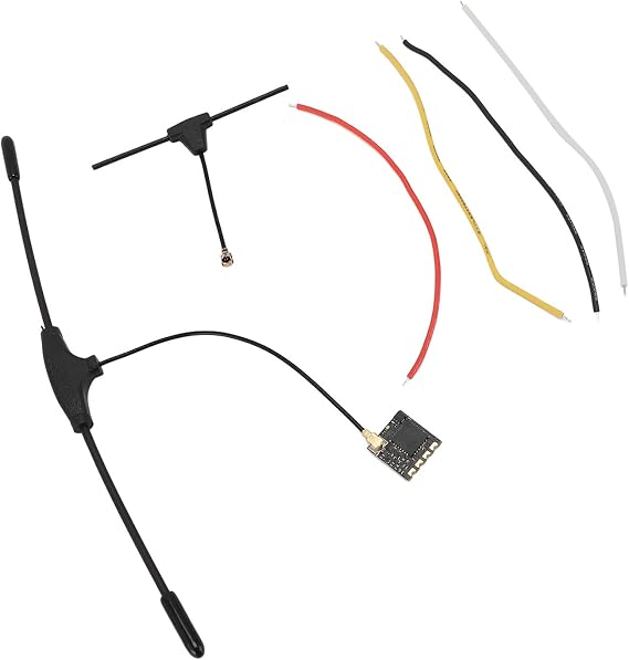 Sxhlseller ExpressLRS ES900RX Receiver FPV Module for Radiomaster TX16S - Ultra FPV Module for Micro Mini Drones - PCB Material, Includes Antennas and Connection Line