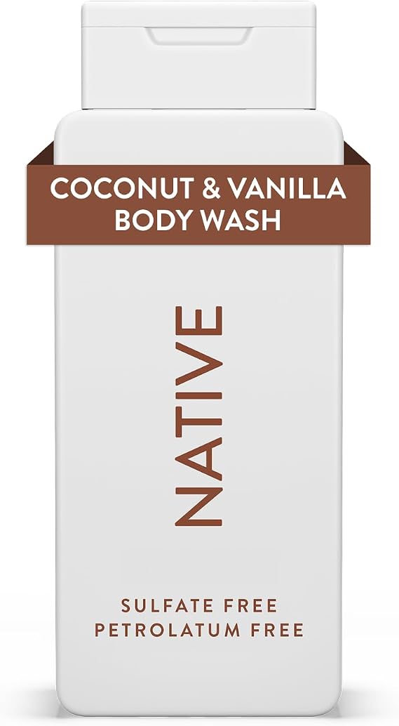 Native Coconut & Vanilla Shower Gel & Body Wash, 532 ml