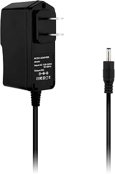 BestCH Global 6V AC Adapter Replacement for HON-Kwang Model No D0660 HONKWANG D 0660 00660 6VDC 600mA 6.0V 6 V 6 VDC 0.6A - 1A Plug in Class 2 Transformer Power Supply Cord Battery Charger