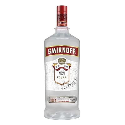 Smirnoff, Vodka, 1.75 Ltr, 80 Proof